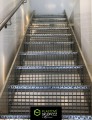 Pozinkované schodiště pro Plastový sklep ITMS plast